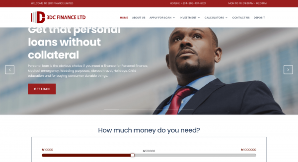 3DC Finance screenshot