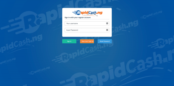 RapidCash screenshot